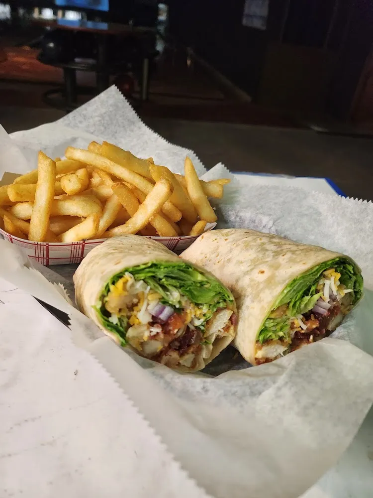 Grilled Caesar Wrapwith Fries or Tots
